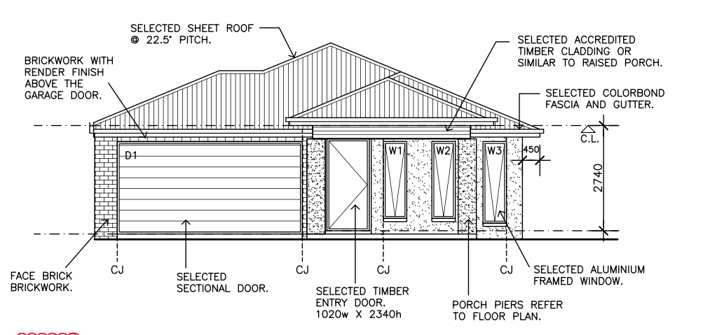 Single Storey Ulmus Facade